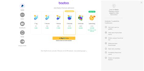 kosten badoo|Badoo Kosten & Preise 12/2024